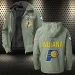 Everyday Court Lifestyle Flannel Hoodie, Supporter Spirit Hooded Flannel HVN1432IP - Light Green