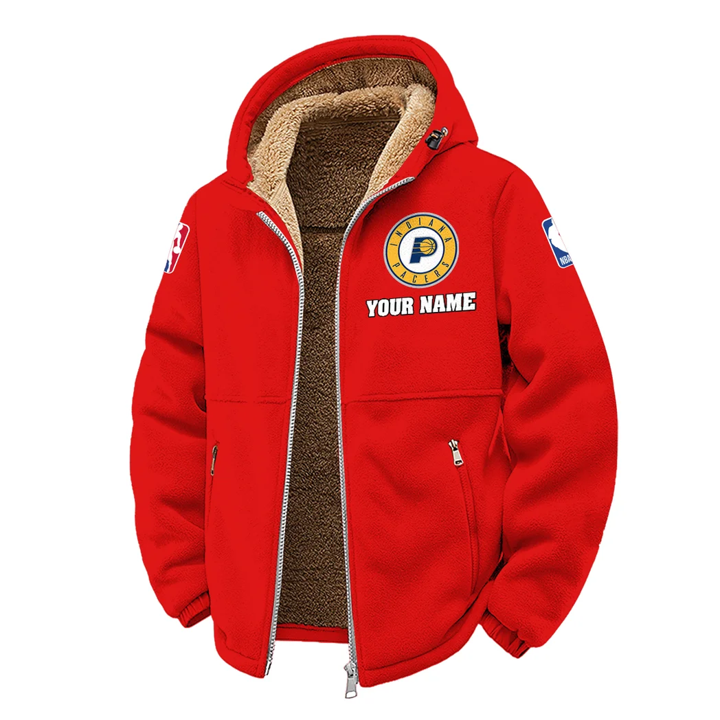 Everyday Court Lifestyle Winter Fleece Jacket, Dynamic Winter Training Top HVN1432IP - Red - Image 2