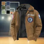 Game Ready Supporters Flannel Hoodie, Athletic Lifestyle Fan Hoodie HVN1432LA - Camel