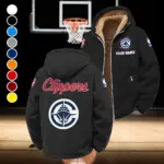 Game Ready Supporters Winter Fleece Jacket, Multi-Sport Winter Layer HVN1432LA - Black
