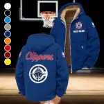 Game Ready Supporters Winter Fleece Jacket, Multi-Sport Winter Layer HVN1432LA - Navy