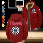 Game Ready Supporters Winter Fleece Jacket, Multi-Sport Winter Layer HVN1432LA - Wine