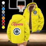 Game Ready Supporters Winter Fleece Jacket, Multi-Sport Winter Layer HVN1432LA - Yellow