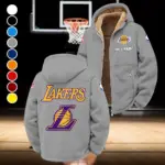 Hoop Passion Family Winter Fleece Jacket, Technical Mid-Layer Jacket HVN1432LA - Grey