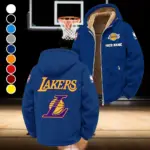 Hoop Passion Family Winter Fleece Jacket, Technical Mid-Layer Jacket HVN1432LA - Navy