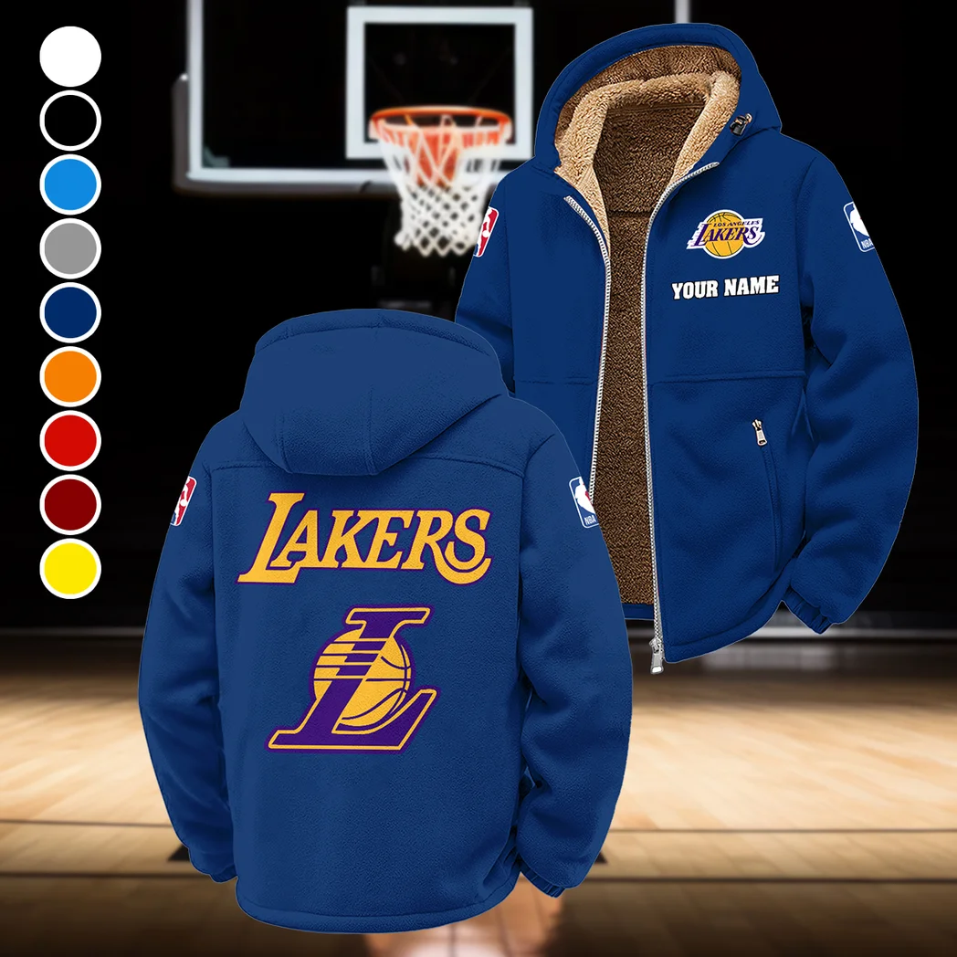 Hoop Passion Family Winter Fleece Jacket, Technical Mid-Layer Jacket HVN1432LA - Navy