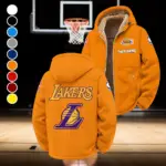 Hoop Passion Family Winter Fleece Jacket, Technical Mid-Layer Jacket HVN1432LA - Orange