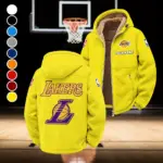 Hoop Passion Family Winter Fleece Jacket, Technical Mid-Layer Jacket HVN1432LA - Yellow