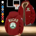 Streetwear Court Culture Winter Fleece Jacket, Cold Weather Hiking Fleece HVN1432MB - Wine