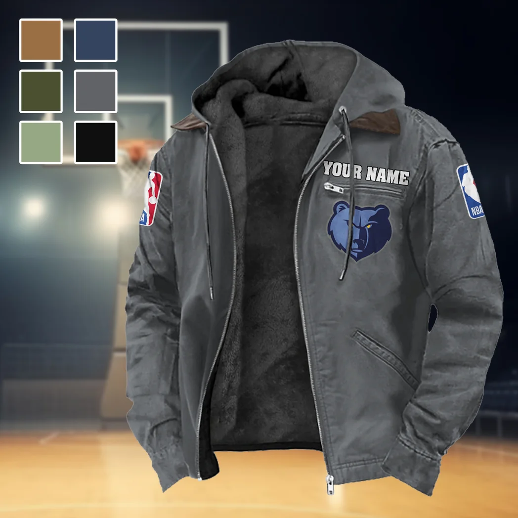 Athletic Fan Pride Flannel Hoodie, All-Season Fan Hoodie HVN1432MG - Gray