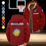 Athletic Fan Pride Winter Fleece Jacket, Snow-Ready Active Fleece HVN1432MG - Wine