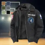 True Hoop Lifestyle Flannel Hoodie, Game Ready Flannel Hoodie HVN1432MT - Black