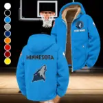 True Hoop Lifestyle Winter Fleece Jacket, Cross-Training Thermal Zip HVN1432MT - Cyan