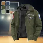 Streetwear Court Culture Flannel Hoodie, Loyal Supporter Sport Hoodie HVN1432NO - Green