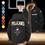 Streetwear Court Culture Winter Fleece Jacket, Ski & Snowboard Mid-Layer HVN1432NO - Black