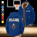 Streetwear Court Culture Winter Fleece Jacket, Ski & Snowboard Mid-Layer HVN1432NO - Navy