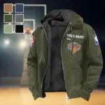 Hoop Passion Fans Flannel Hoodie, Fan Pride Hooded Flannel HVN1432NY - Green