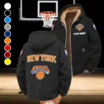 Hoop Passion Fans Winter Fleece Jacket, Winter Endurance Jacket HVN1432NY - Black