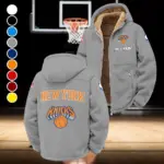 Hoop Passion Fans Winter Fleece Jacket, Winter Endurance Jacket HVN1432NY - Grey