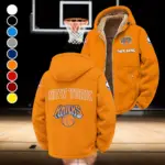 Hoop Passion Fans Winter Fleece Jacket, Winter Endurance Jacket HVN1432NY - Orange