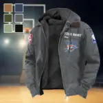 Everyday Hoop Fans Flannel Hoodie, Rugged Sport Flannel Hoodie HVN1432OC - Gray