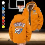 Everyday Hoop Fans Winter Fleece Jacket, Ultra-Soft Fleece Shell HVN1432OC - Orange