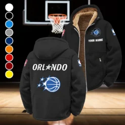 True Fan Pride Winter Fleece Jacket, Heavyweight Plush Fleece HVN1432OM - Black