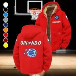 True Fan Pride Winter Fleece Jacket, Heavyweight Plush Fleece HVN1432OM - Red