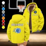True Fan Pride Winter Fleece Jacket, Heavyweight Plush Fleece HVN1432OM - Yellow