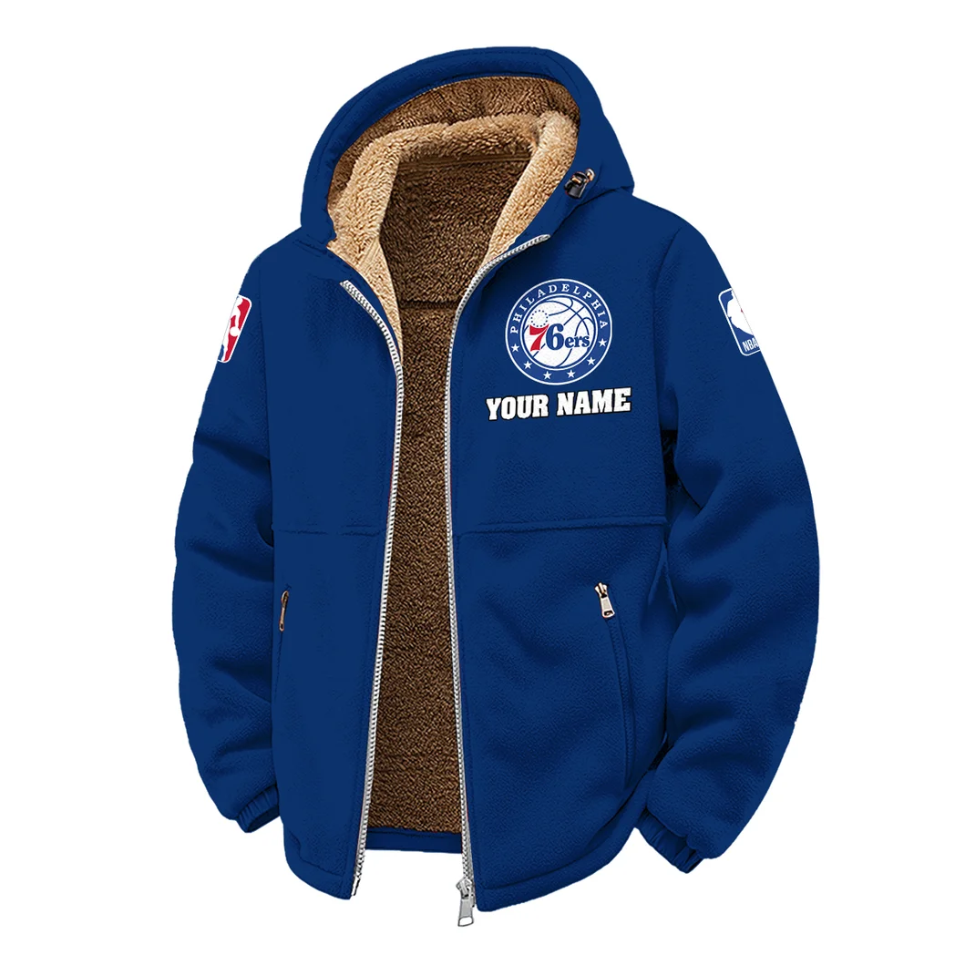 All-Season Sport Family Winter Fleece Jacket, Brushed Interior Winter Fleece HVN1432PH - Navy - Image 2