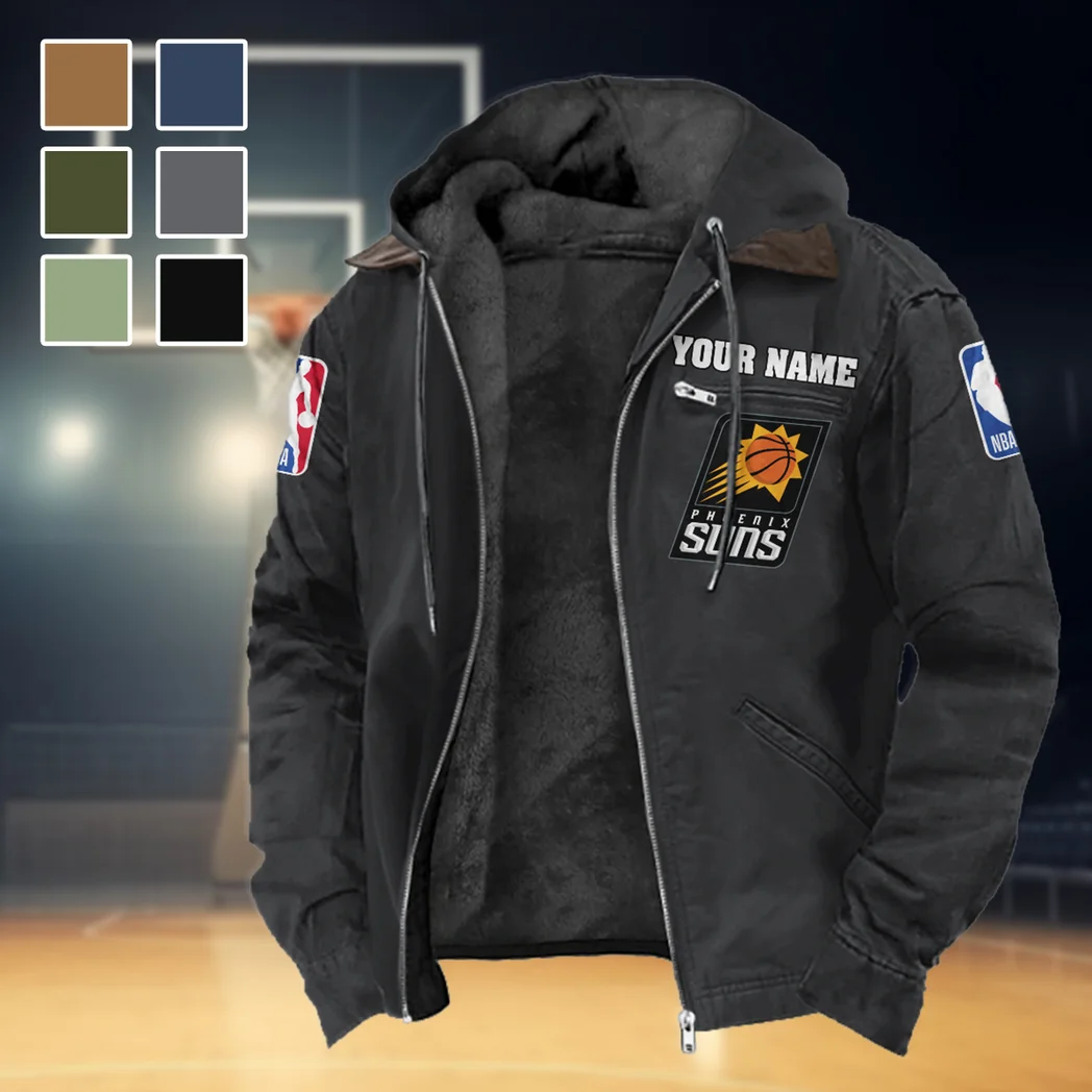 Streetwear Supporter Crew Flannel Hoodie, Essential Fan Flannel Hoodie HVN1432PS - Black