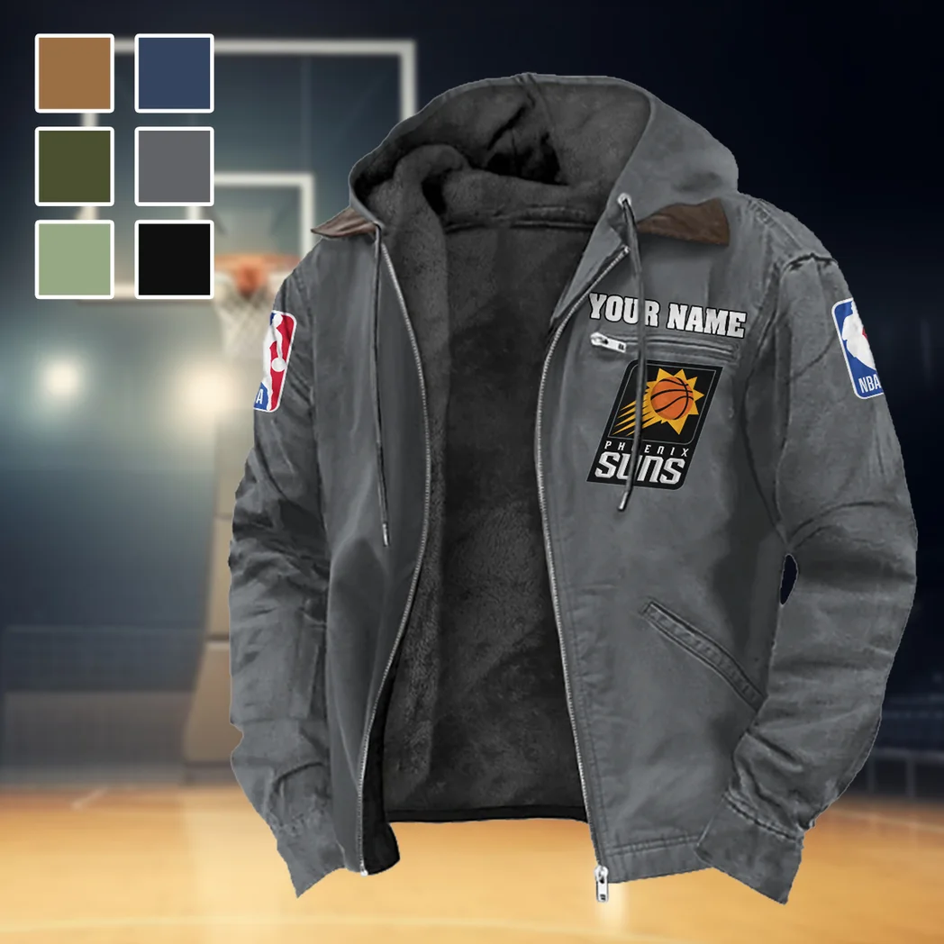 Streetwear Supporter Crew Flannel Hoodie, Essential Fan Flannel Hoodie HVN1432PS - Gray