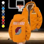 All-Season Supporters Winter Fleece Jacket, Anti-Pill Thermal Fleece HVN1432PT - Orange