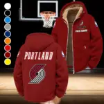 All-Season Supporters Winter Fleece Jacket, Anti-Pill Thermal Fleece HVN1432PT - Wine