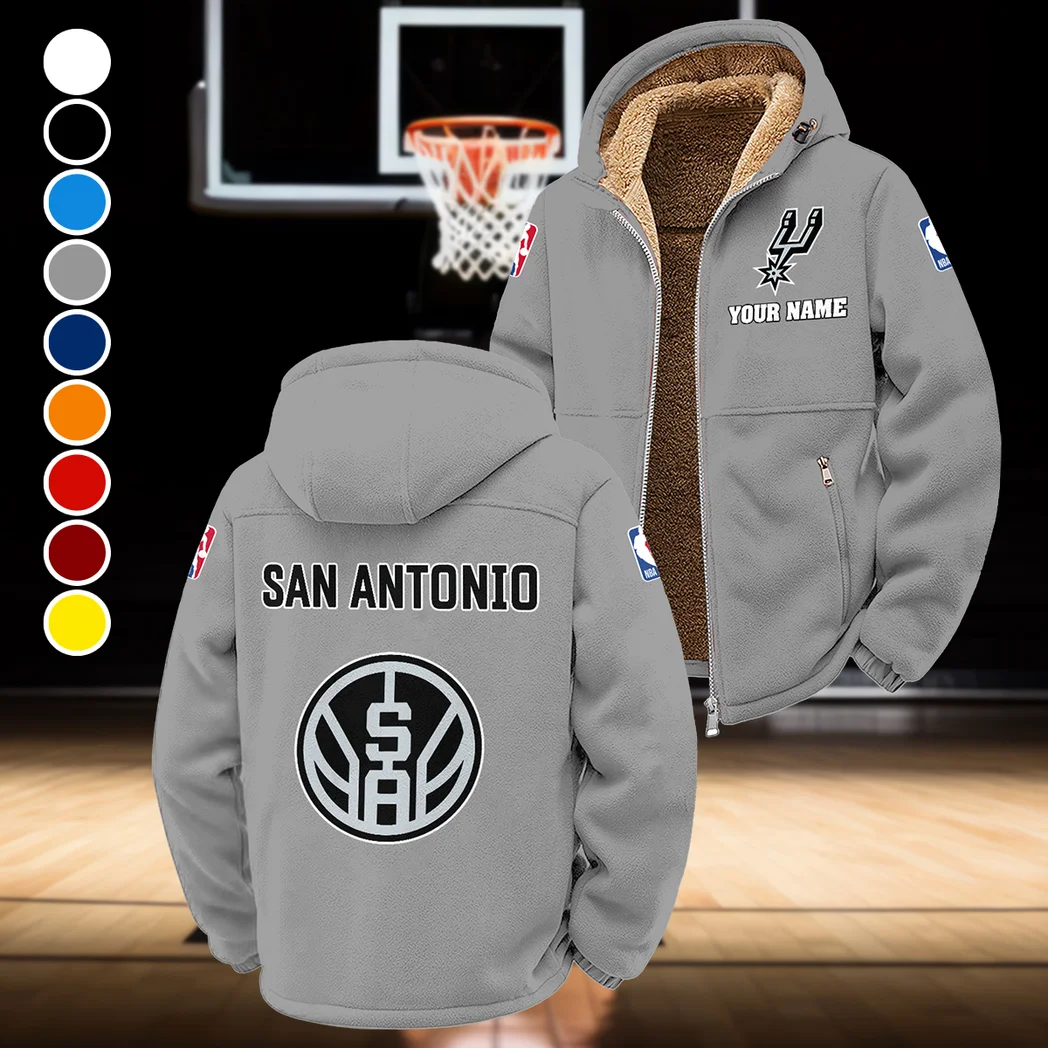 Streetwear Court Culture Winter Fleece Jacket, Warm Core Loft Fleece HVN1432SA - Grey