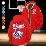 Streetwear Slam Crew Winter Fleece Jacket, High-Density Comfort Fleece HVN1432SK - Red