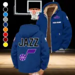 Sport Spirit Fans Winter Fleece Jacket, Premium Fleece Barrier HVN1432UJ - Navy