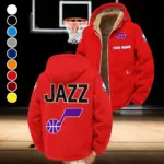 Sport Spirit Fans Winter Fleece Jacket, Premium Fleece Barrier HVN1432UJ - Red