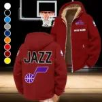 Sport Spirit Fans Winter Fleece Jacket, Premium Fleece Barrier HVN1432UJ - Wine