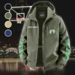 Bold Slam Supporters Fleece Windbreaker Jacket, Insulated Windbreaker Fleece HVN1433BC - Green