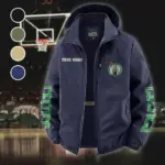 Bold Slam Supporters Fleece Windbreaker Jacket, Insulated Windbreaker Fleece HVN1433BC - Navy