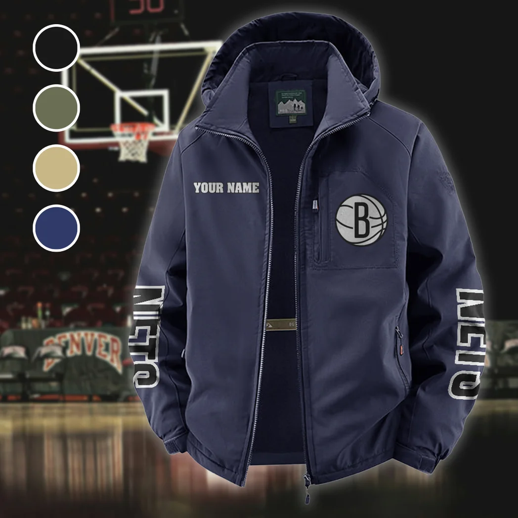 Bold Basketball Culture Fleece Windbreaker Jacket, All-Weather Fleece Shield HVN1433BN - Navy