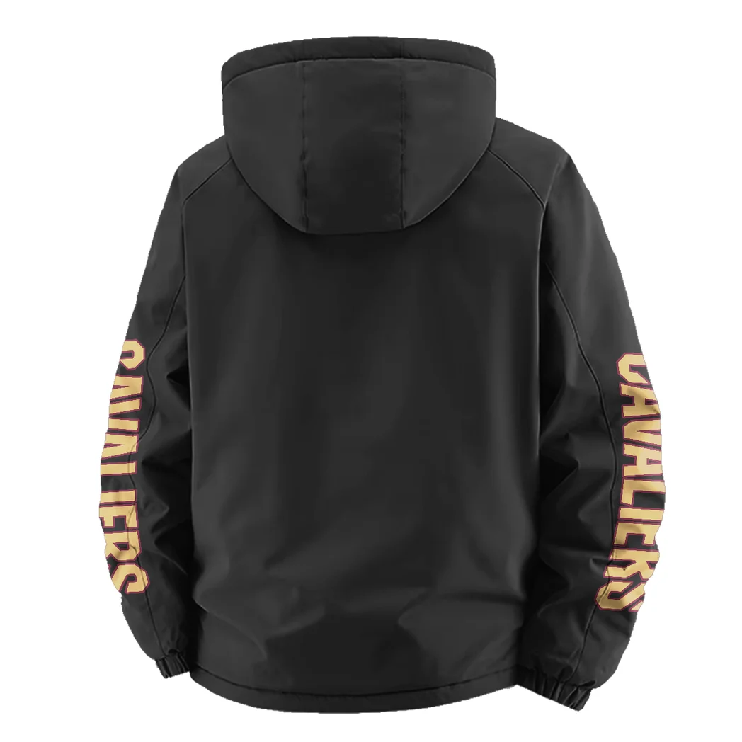 Everyday Hoop Lifestyle Fleece Windbreaker Jacket, Storm-Blocker Fleece HVN1433CC - Black - Image 4