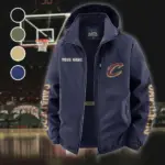 Everyday Hoop Lifestyle Fleece Windbreaker Jacket, Storm-Blocker Fleece HVN1433CC - Navy