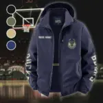Everyday Fan Lifestyle Fleece Windbreaker Jacket, Expedition Wind Fleece HVN1433MB - Navy