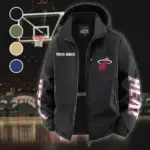 Everyday Basketball Lifestyle Fleece Windbreaker Jacket, Cold-Air Cycling Shell HVN1433MH - Black