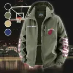 Everyday Basketball Lifestyle Fleece Windbreaker Jacket, Cold-Air Cycling Shell HVN1433MH - Green