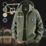 True Hoop Lifestyle Fleece Windbreaker Jacket, Mountain Ascent Windbreaker HVN1433MT - Green