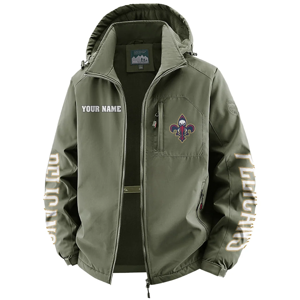Rising Fan Pride Fleece Windbreaker Jacket, Cross-Training Wind Shell HVN1433NO - Green - Image 2