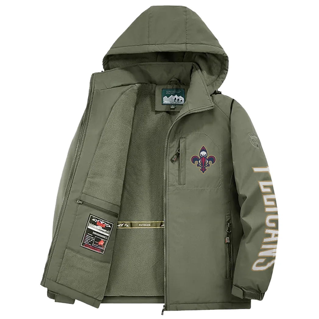 Rising Fan Pride Fleece Windbreaker Jacket, Cross-Training Wind Shell HVN1433NO - Green - Image 3